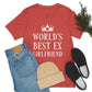 Worlds Best Ex Girlfriend Anti Valentine Day Unisex Jersey Short Sleeve T-Shirt Ichaku [Perfect Gifts Selection]