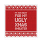 Xmas Ugly Sweater Christmas Slogans Die-Cut Sticker Ichaku [Perfect Gifts Selection]