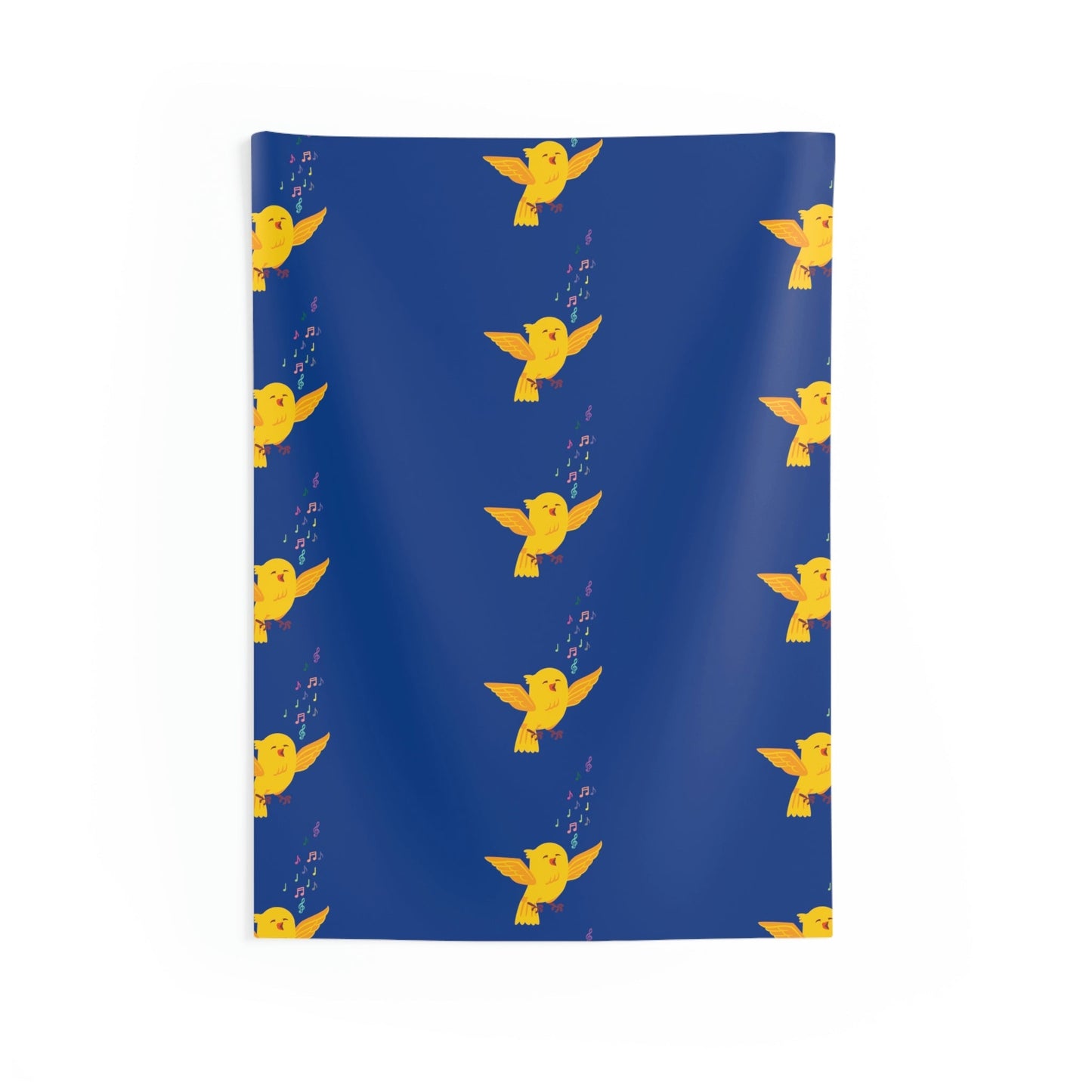 Yellow Canary Happy Birds Lover Indoor Wall Tapestries Ichaku [Perfect Gifts Selection]