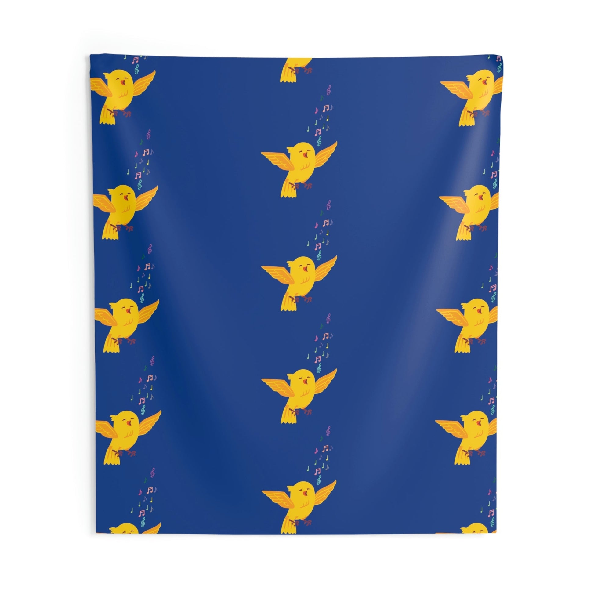 Yellow Canary Happy Birds Lover Indoor Wall Tapestries Ichaku [Perfect Gifts Selection]