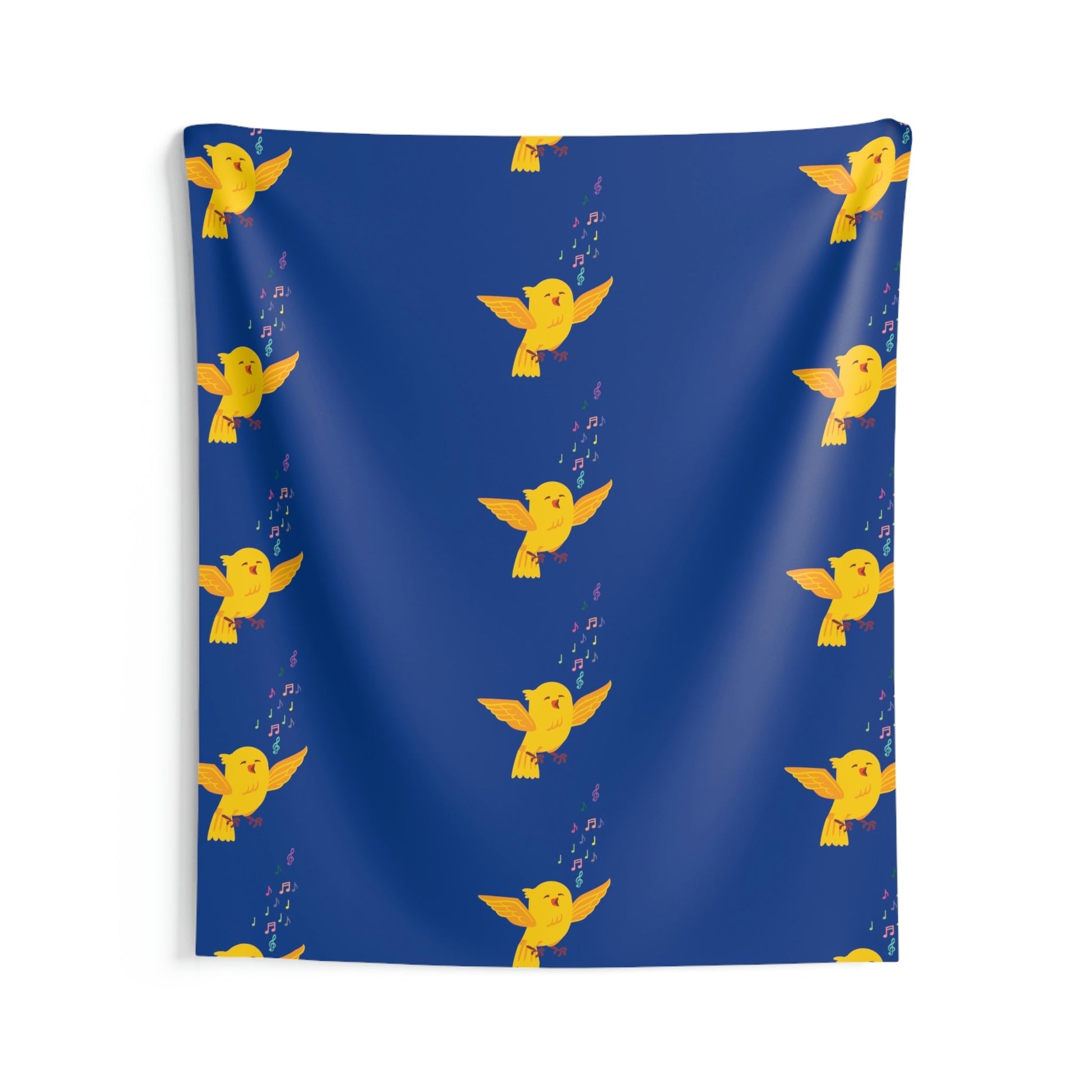 Yellow Canary Happy Birds Lover Indoor Wall Tapestries Ichaku [Perfect Gifts Selection]