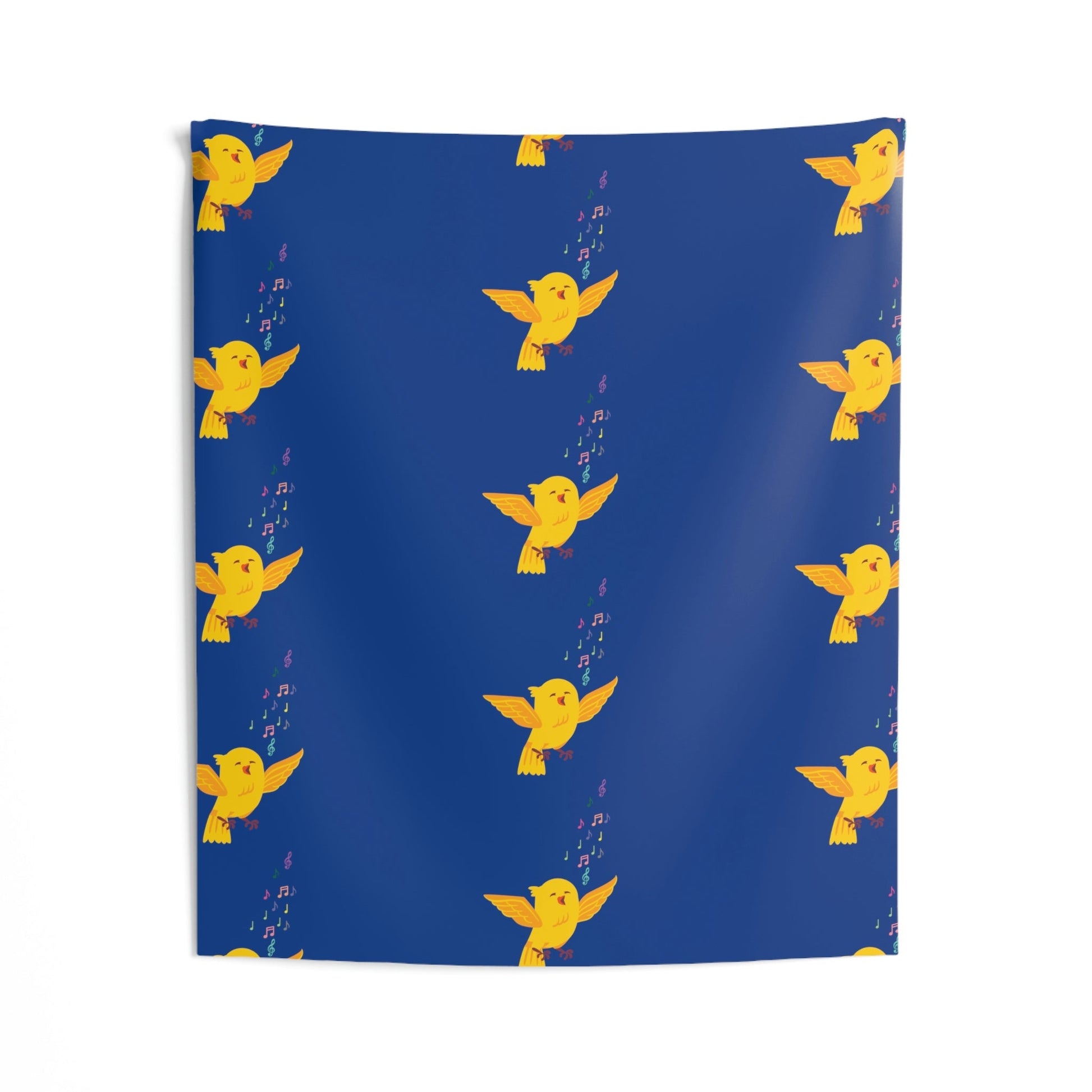 Yellow Canary Happy Birds Lover Indoor Wall Tapestries Ichaku [Perfect Gifts Selection]