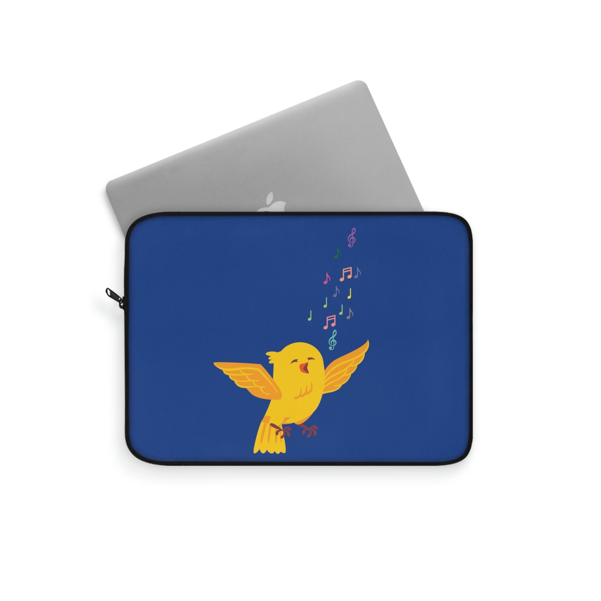 Yellow Canary Happy Birds Lover Laptop Sleeve Ichaku [Perfect Gifts Selection]