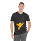 Yellow Canary Happy Birds Lover Unisex Jersey Short Sleeve T-Shirt Ichaku [Perfect Gifts Selection]