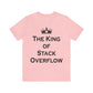 The King of Stack Overflow IT Funny Coding Unisex Jersey Short Sleeve T-Shirt