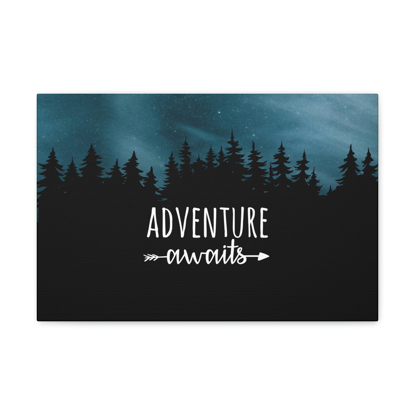 Adventure Awaits Art Vacation Landscape Explore Aesthetic Classic Art Canvas Gallery Wraps