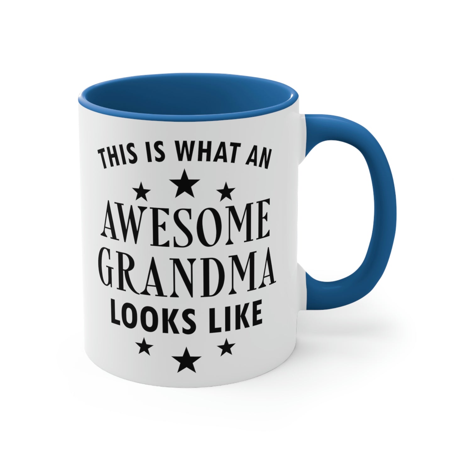 Awesome Grandmother Funny Slogan Sarcastic Quotes Classic Accent Coffee Mug 11oz