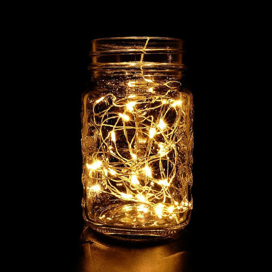 1M 10 LED Copper Wire String Lights USB Plug-in Fairy Lights Ichaku [Perfect Gifts Selection]