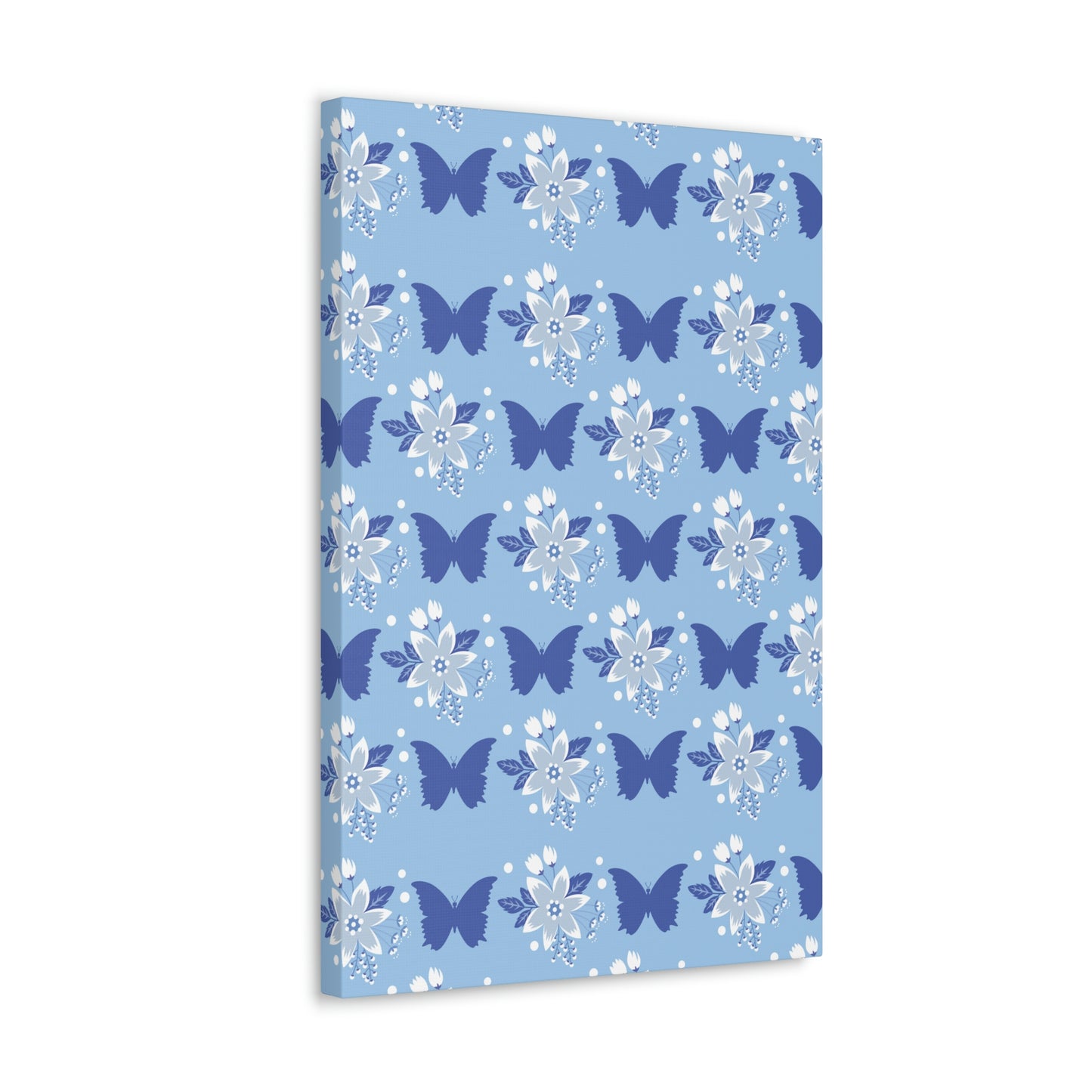 Butterfly Pattern Nature Animal Lovers Classic Art Canvas Gallery Wraps