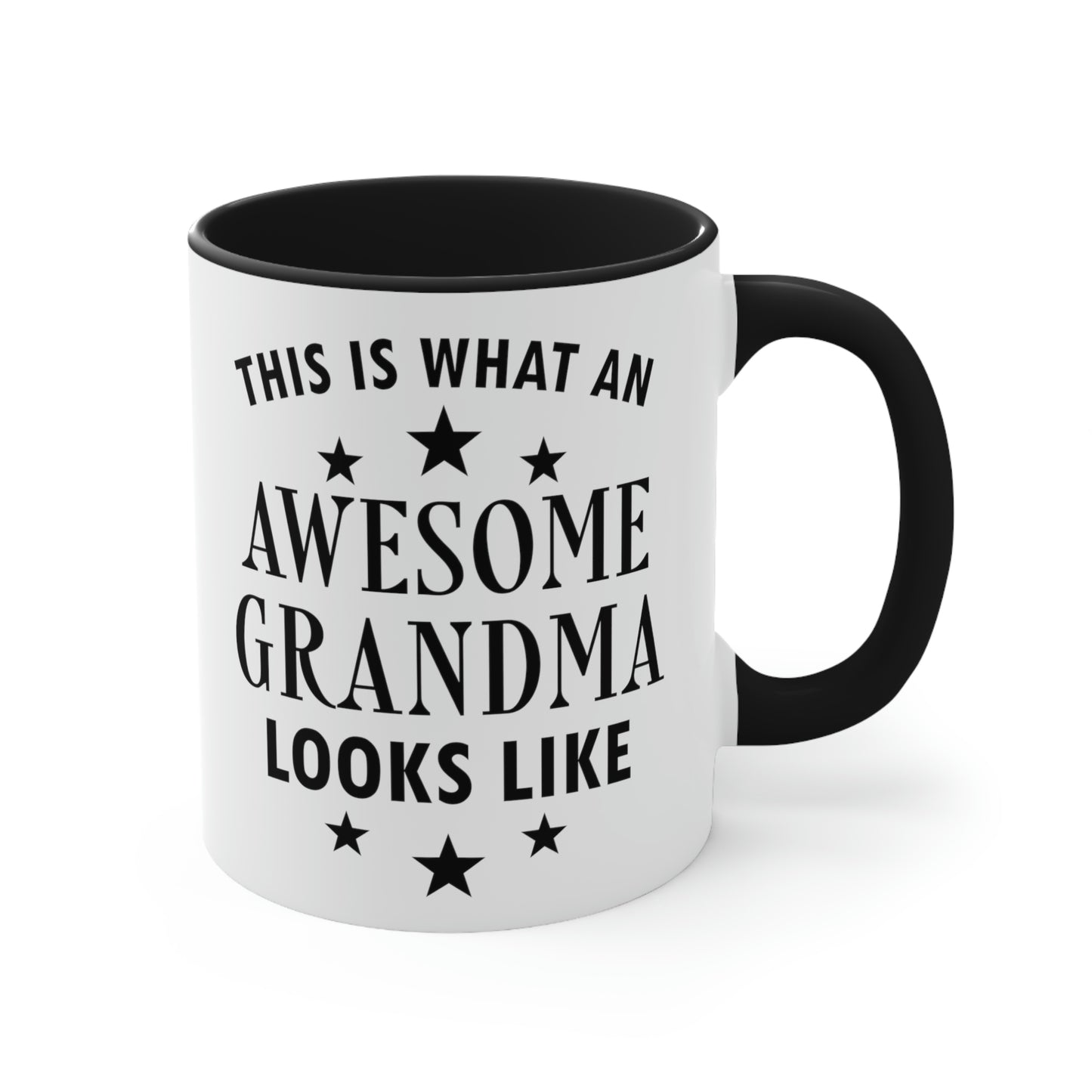 Awesome Grandmother Funny Slogan Sarcastic Quotes Classic Accent Coffee Mug 11oz