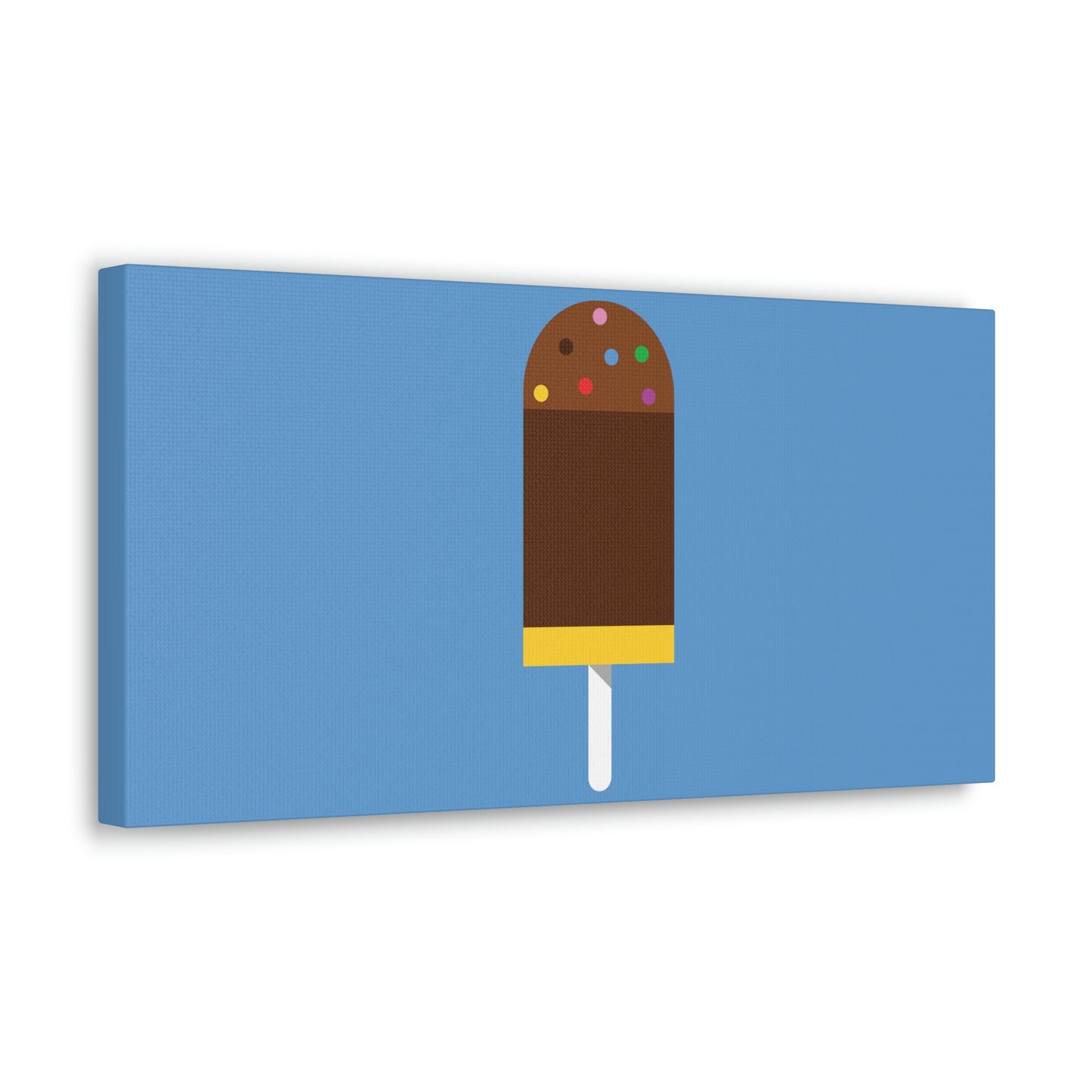 Ice Cream Lover Minimal Abstract Aesthetic Classic Art Canvas Gallery Wraps