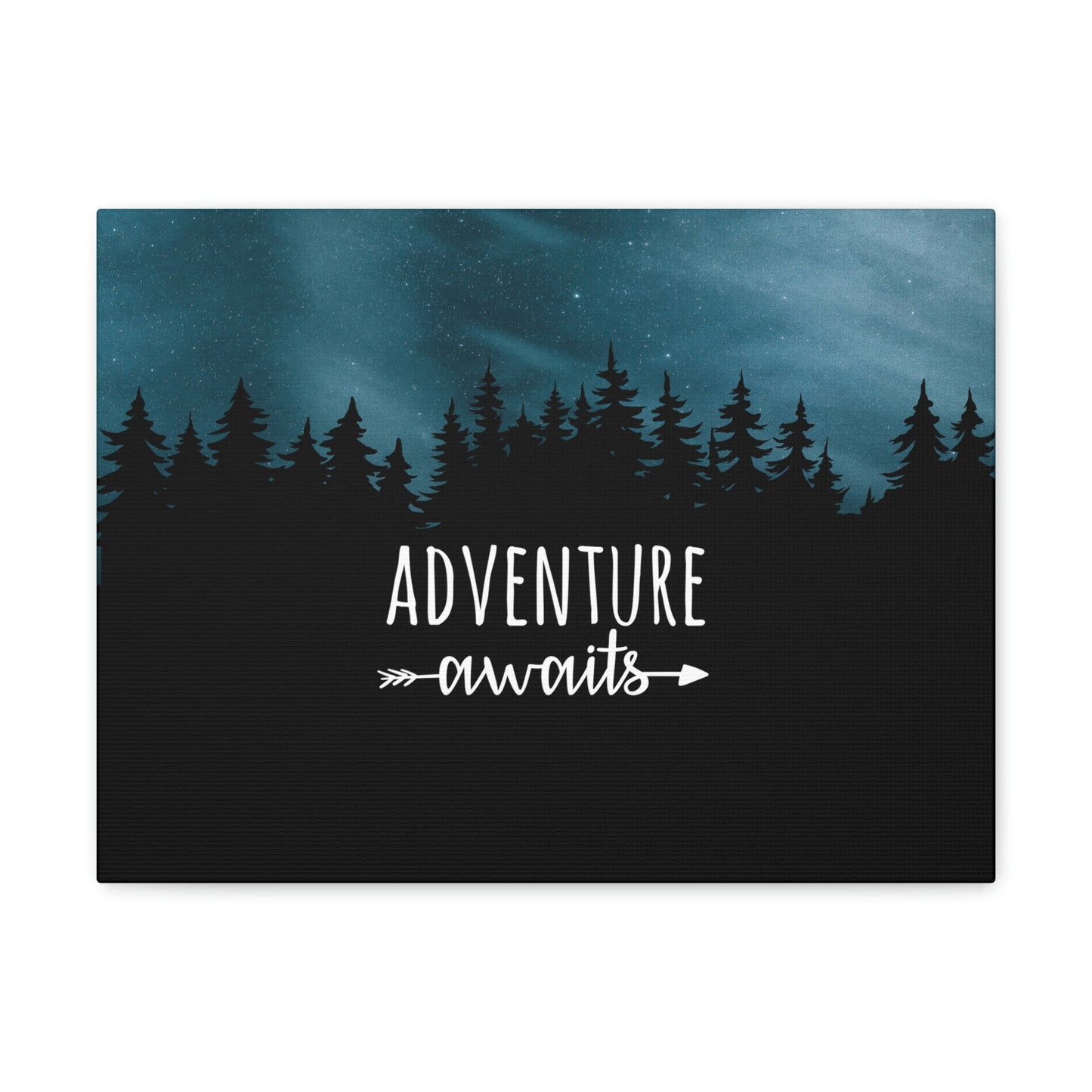 Adventure Awaits Art Vacation Landscape Explore Aesthetic Classic Art Canvas Gallery Wraps