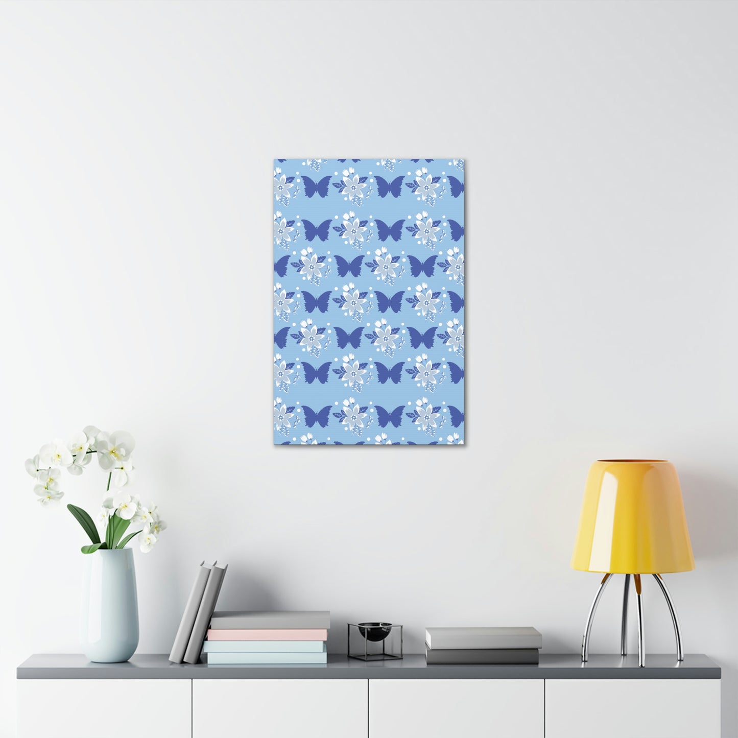 Butterfly Pattern Nature Animal Lovers Classic Art Canvas Gallery Wraps