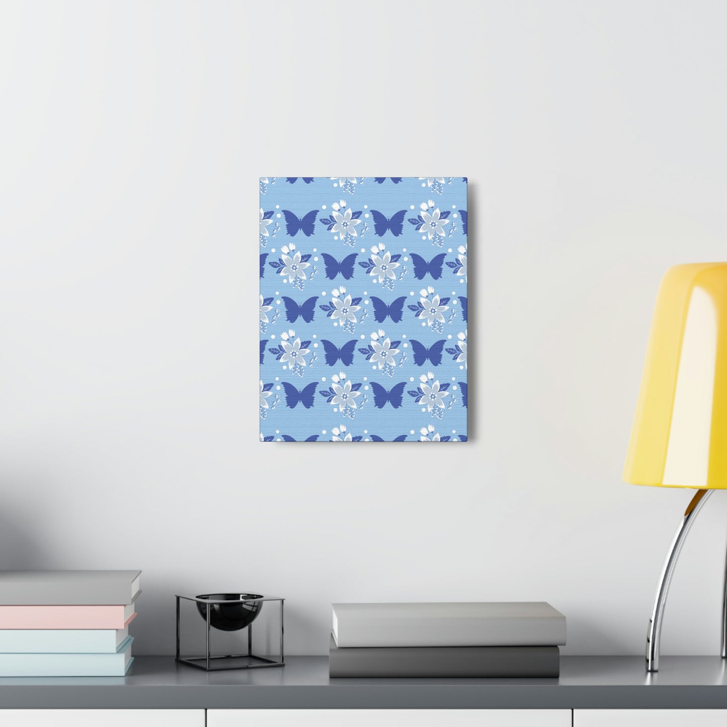 Butterfly Pattern Nature Animal Lovers Classic Art Canvas Gallery Wraps