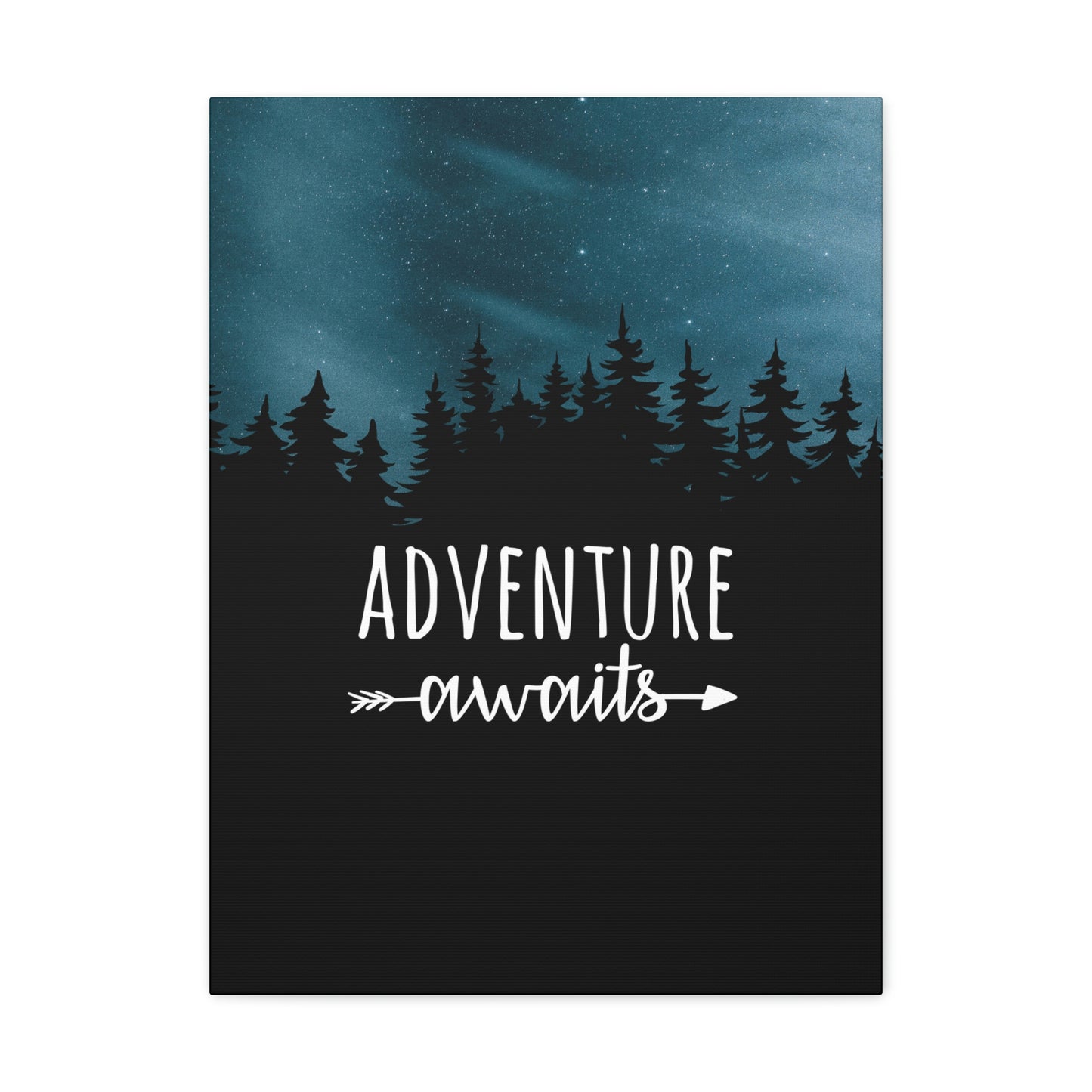 Adventure Awaits Art Vacation Landscape Explore Aesthetic Classic Art Canvas Gallery Wraps