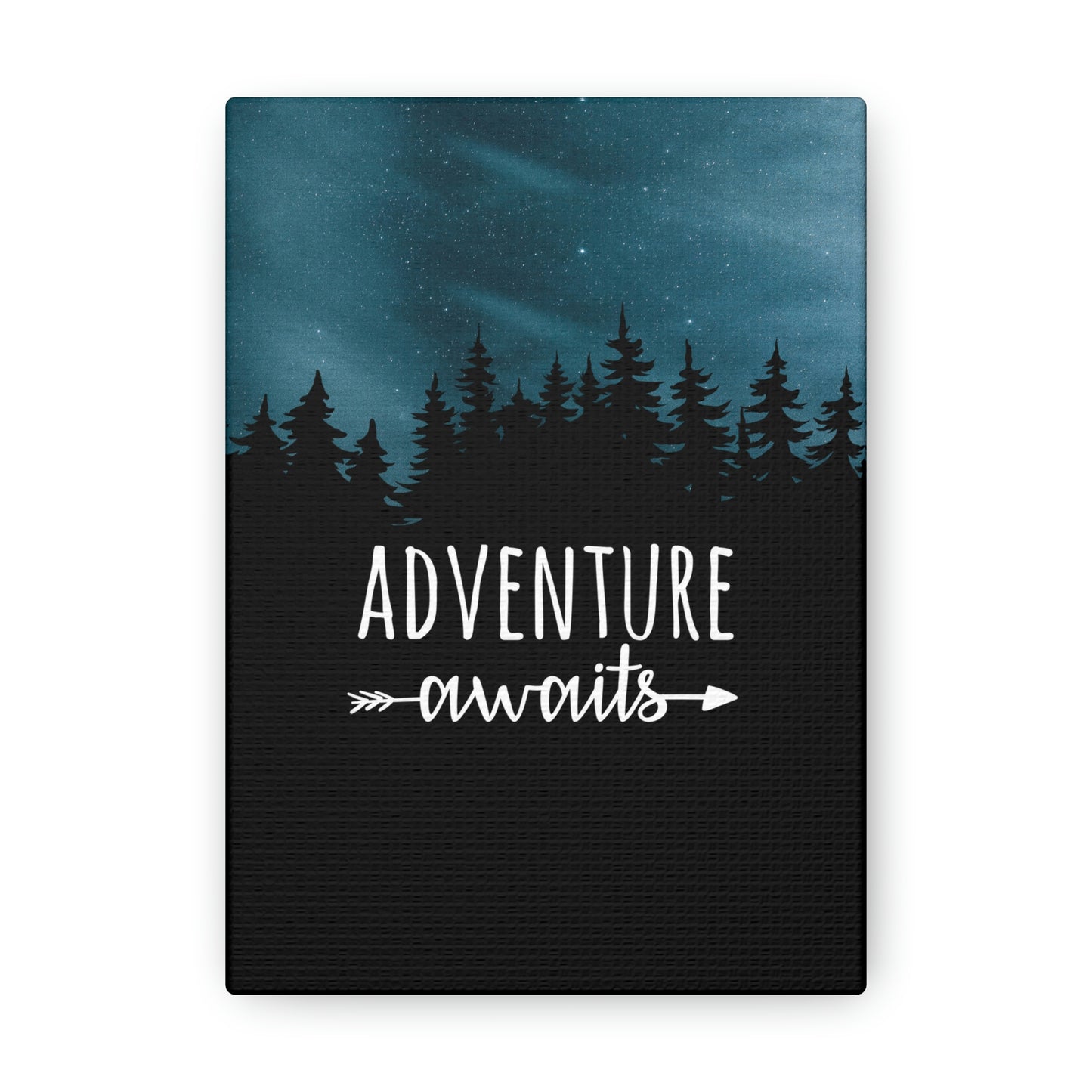 Adventure Awaits Art Vacation Landscape Explore Aesthetic Classic Art Canvas Gallery Wraps