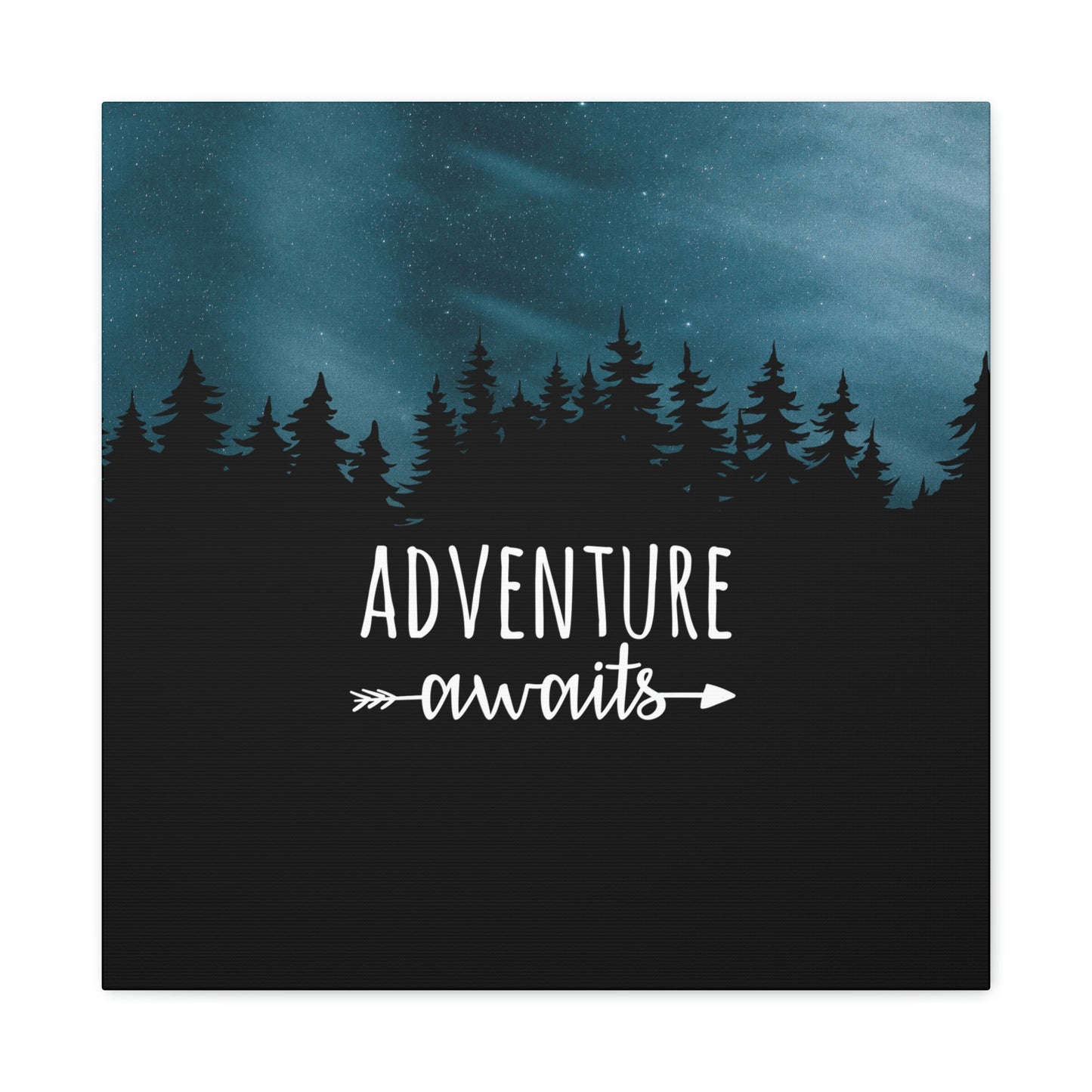 Adventure Awaits Art Vacation Landscape Explore Aesthetic Classic Art Canvas Gallery Wraps