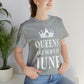 Queens Are Born in June Happy Birthday Unisex Jersey Short Sleeve T-Shirt