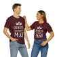 Queens Are Born in May Happy Birthday Unisex Jersey Short Sleeve T-Shirt