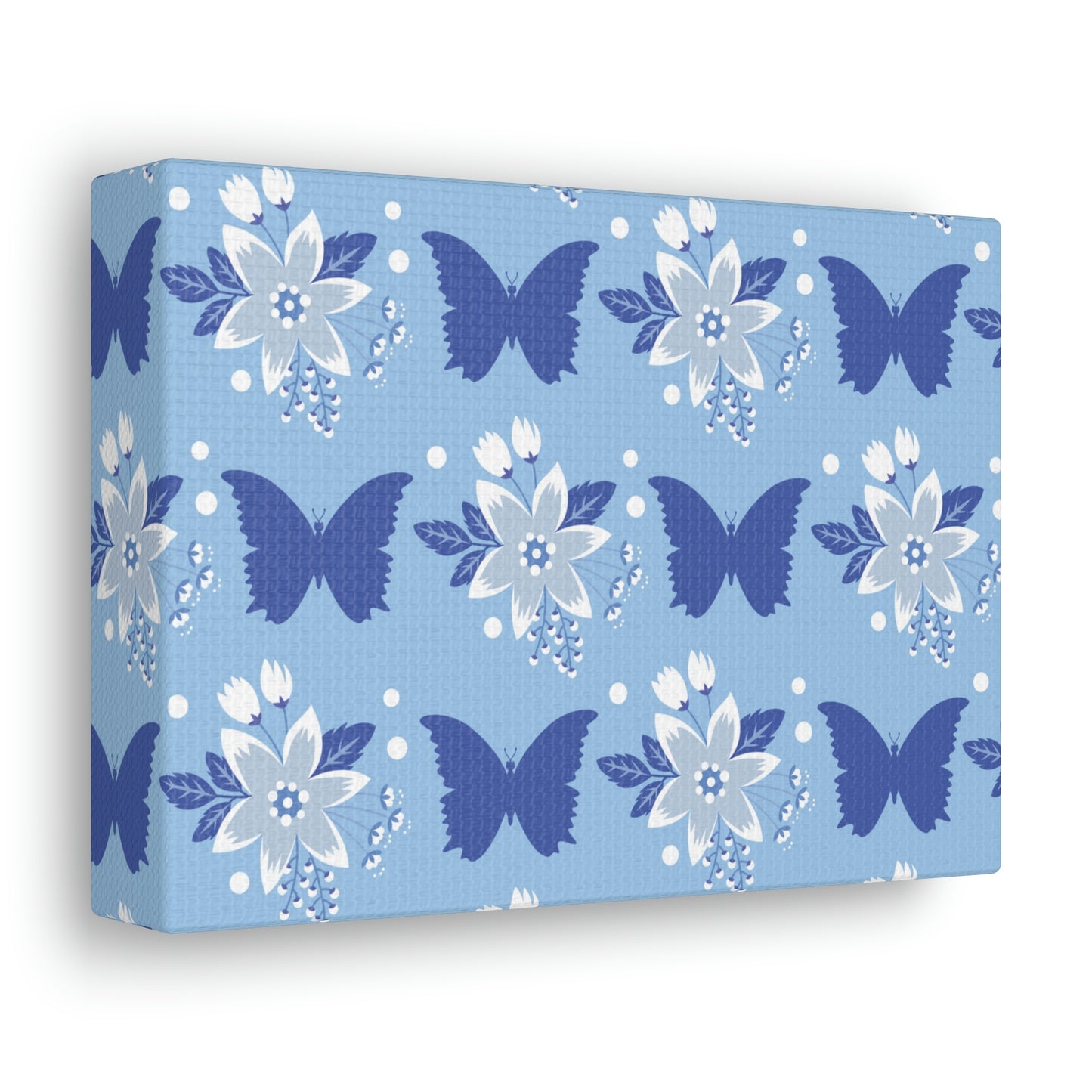 Butterfly Pattern Nature Animal Lovers Classic Art Canvas Gallery Wraps