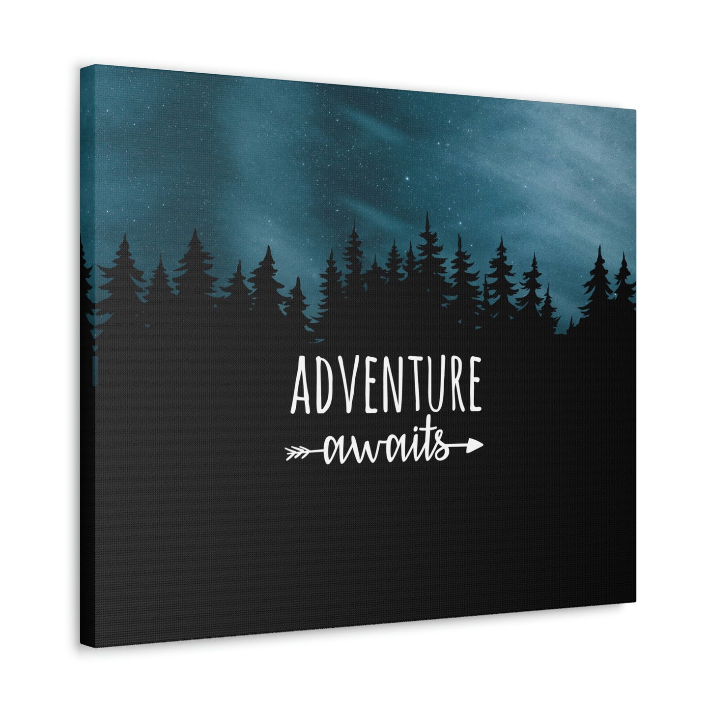 Adventure Awaits Art Vacation Landscape Explore Aesthetic Classic Art Canvas Gallery Wraps