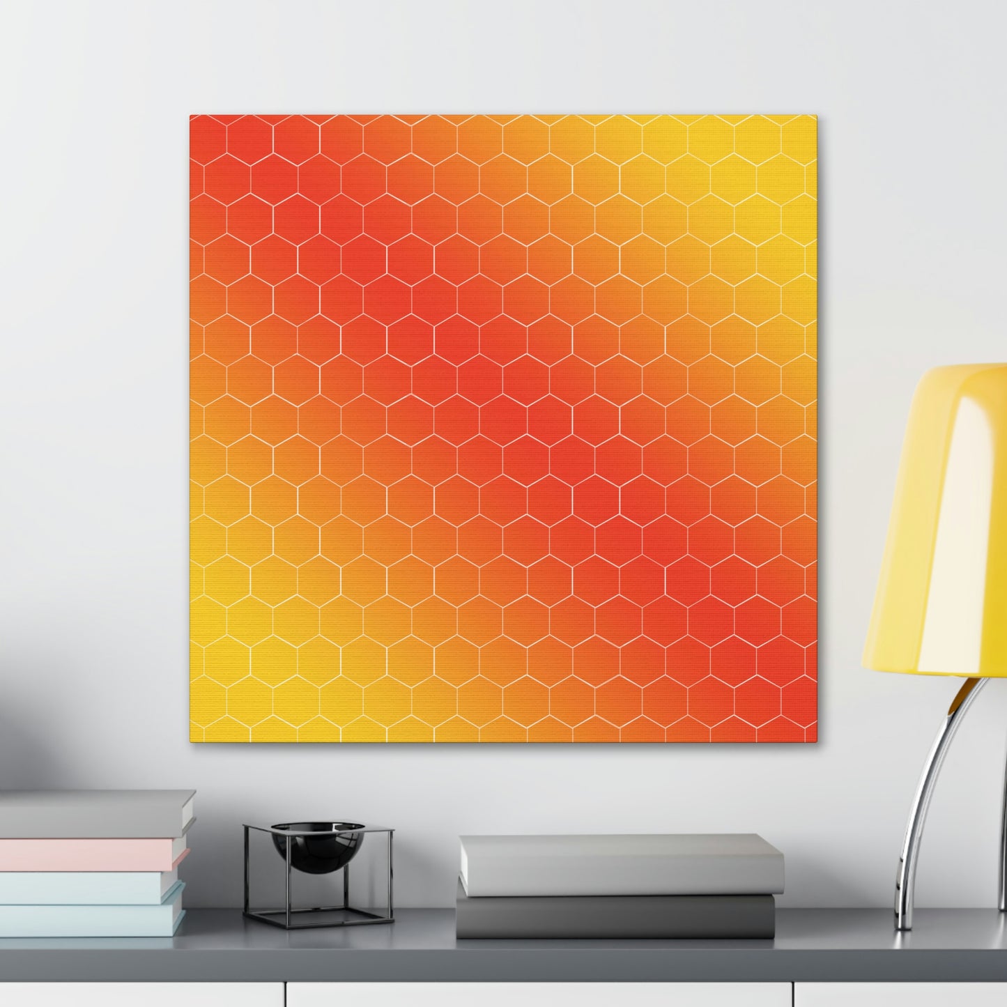 Bee Honeycomb Honey Nature Lovers Classic Art Canvas Gallery Wraps