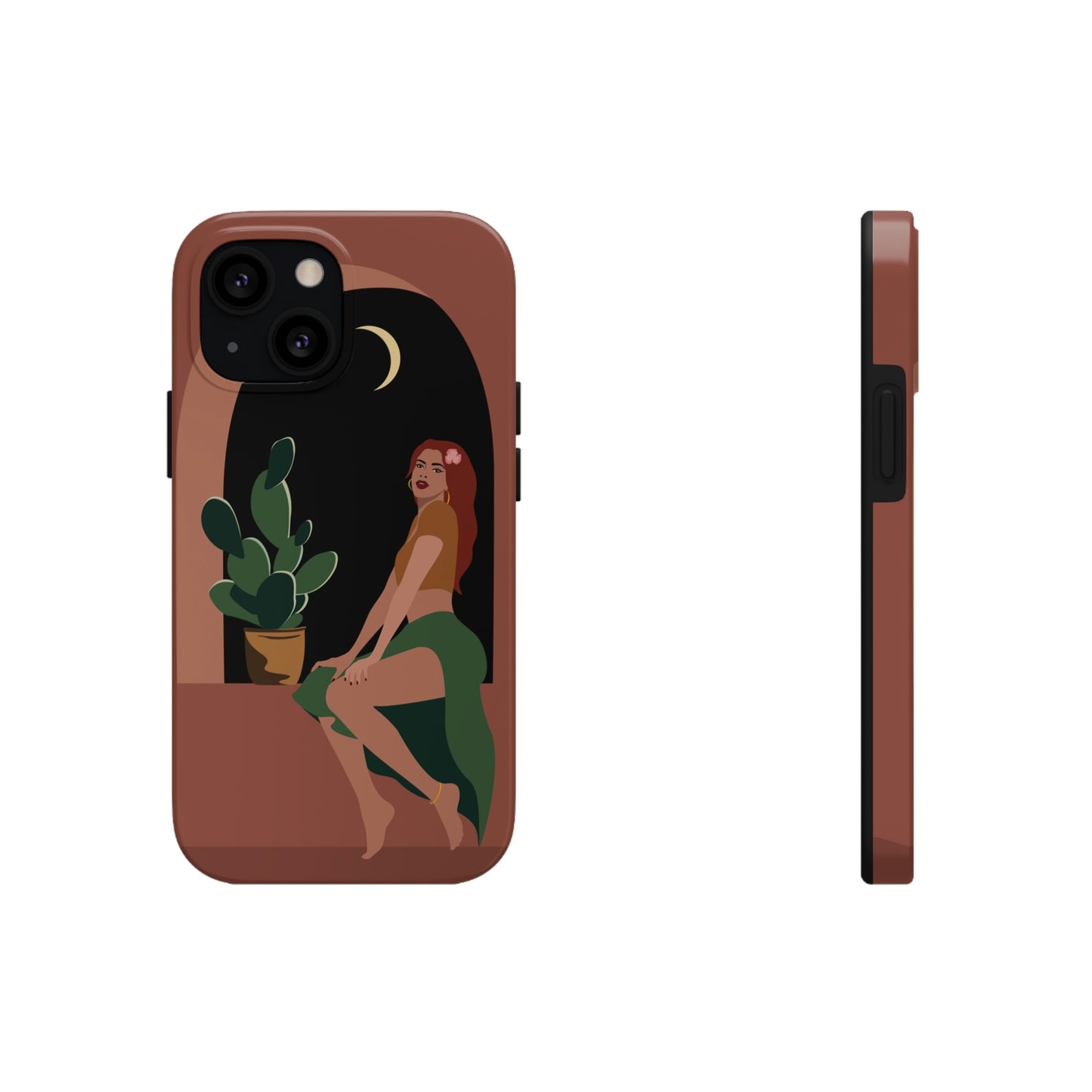 Island Girl Siesta Freen Plant Boho Style Art Tough Phone Cases Case-Mate