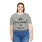 The King of Stack Overflow IT Funny Coding Unisex Jersey Short Sleeve T-Shirt