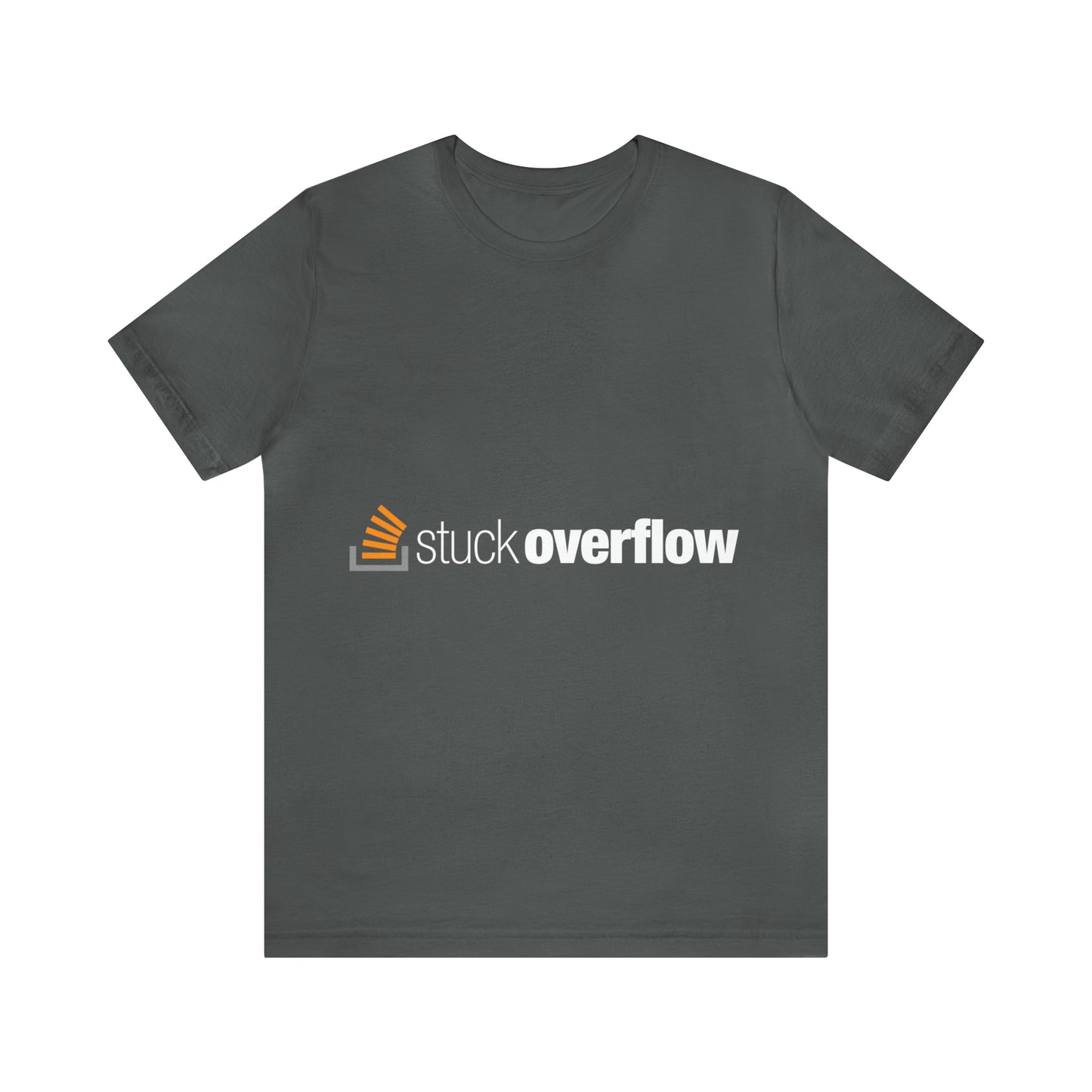 Stack Overflow Funny IT Developer Programming Nerdy Unisex Jersey Short Sleeve T-Shirt