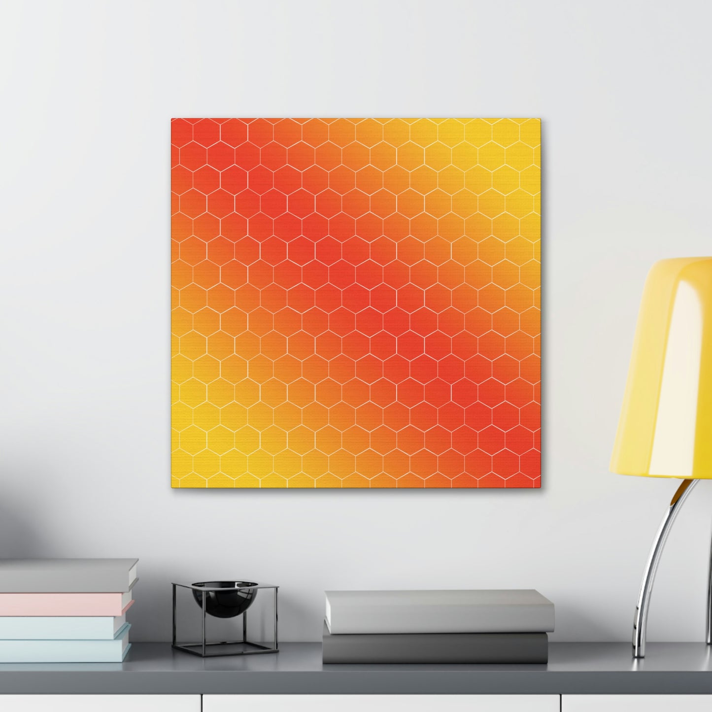 Bee Honeycomb Honey Nature Lovers Classic Art Canvas Gallery Wraps