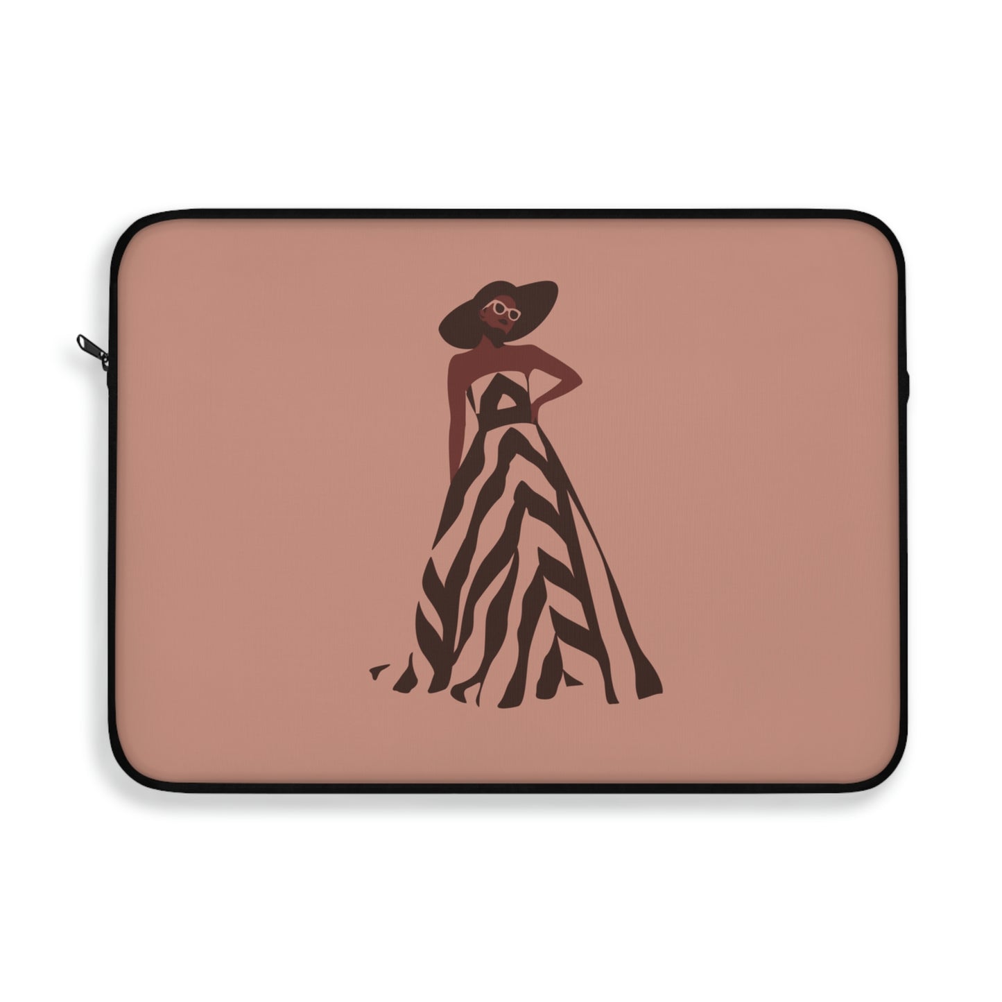 Retro Movies Woman in Dress Vintage Film Lover Laptop Sleeve