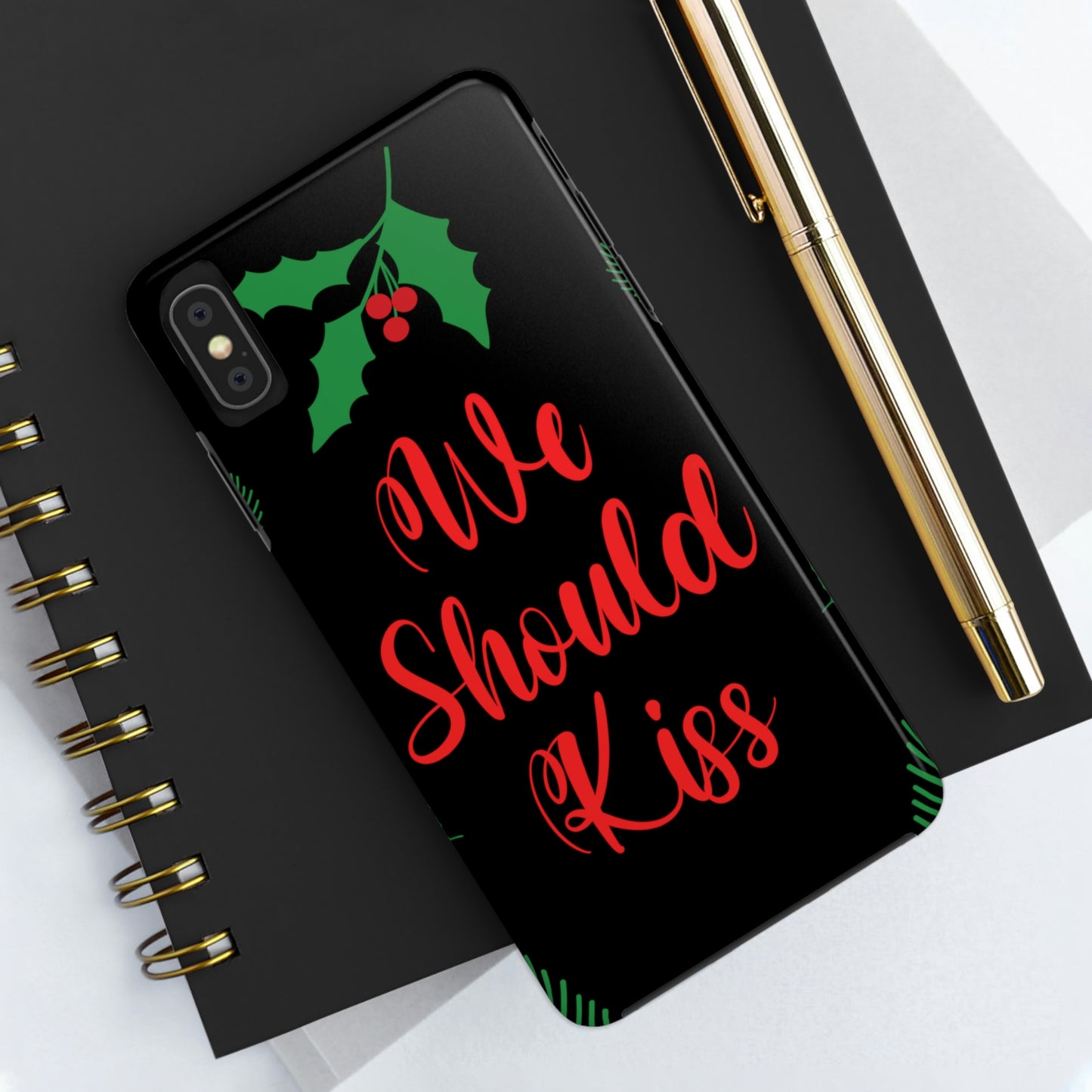 We Should Kiss Leaves Quotes Tough Phone Cases Case-Mate