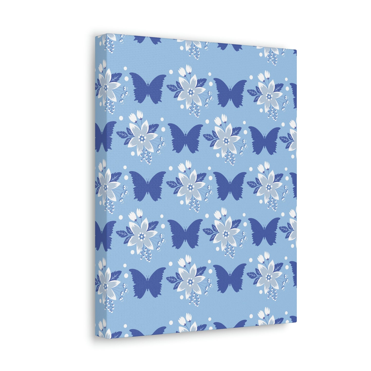 Butterfly Pattern Nature Animal Lovers Classic Art Canvas Gallery Wraps