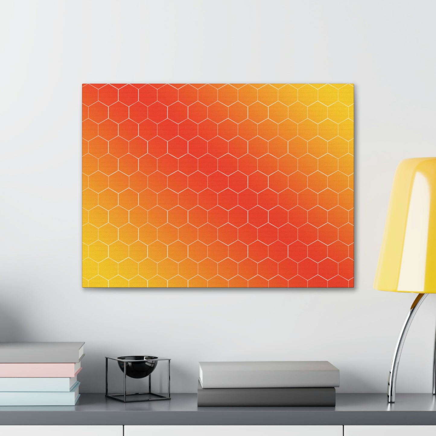 Bee Honeycomb Honey Nature Lovers Classic Art Canvas Gallery Wraps