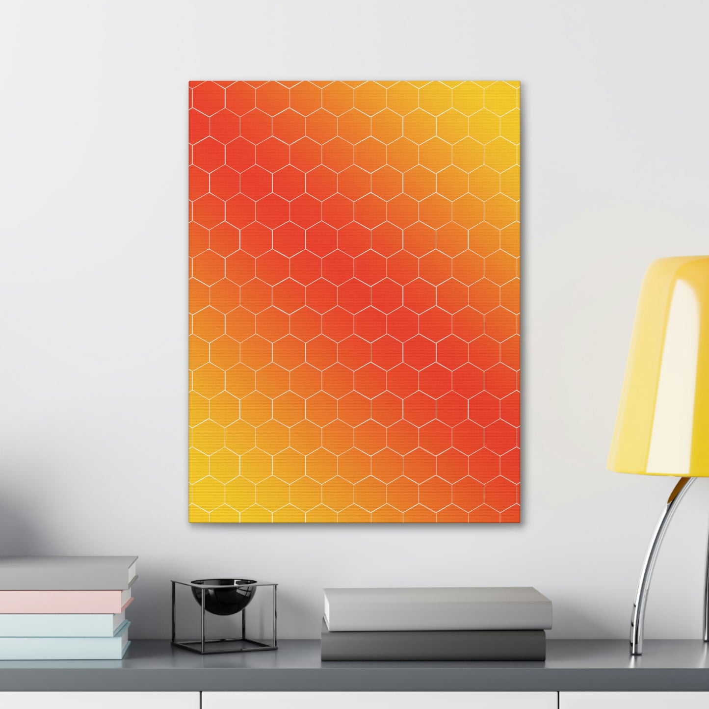 Bee Honeycomb Honey Nature Lovers Classic Art Canvas Gallery Wraps