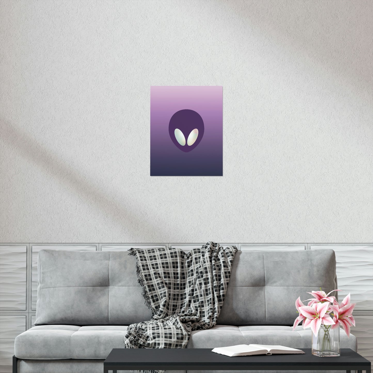 Alien Aesthetic Minimalist UFO Classic TV Series Art Premium Matte Vertical Posters