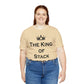 The King of Stack Overflow IT Funny Coding Unisex Jersey Short Sleeve T-Shirt