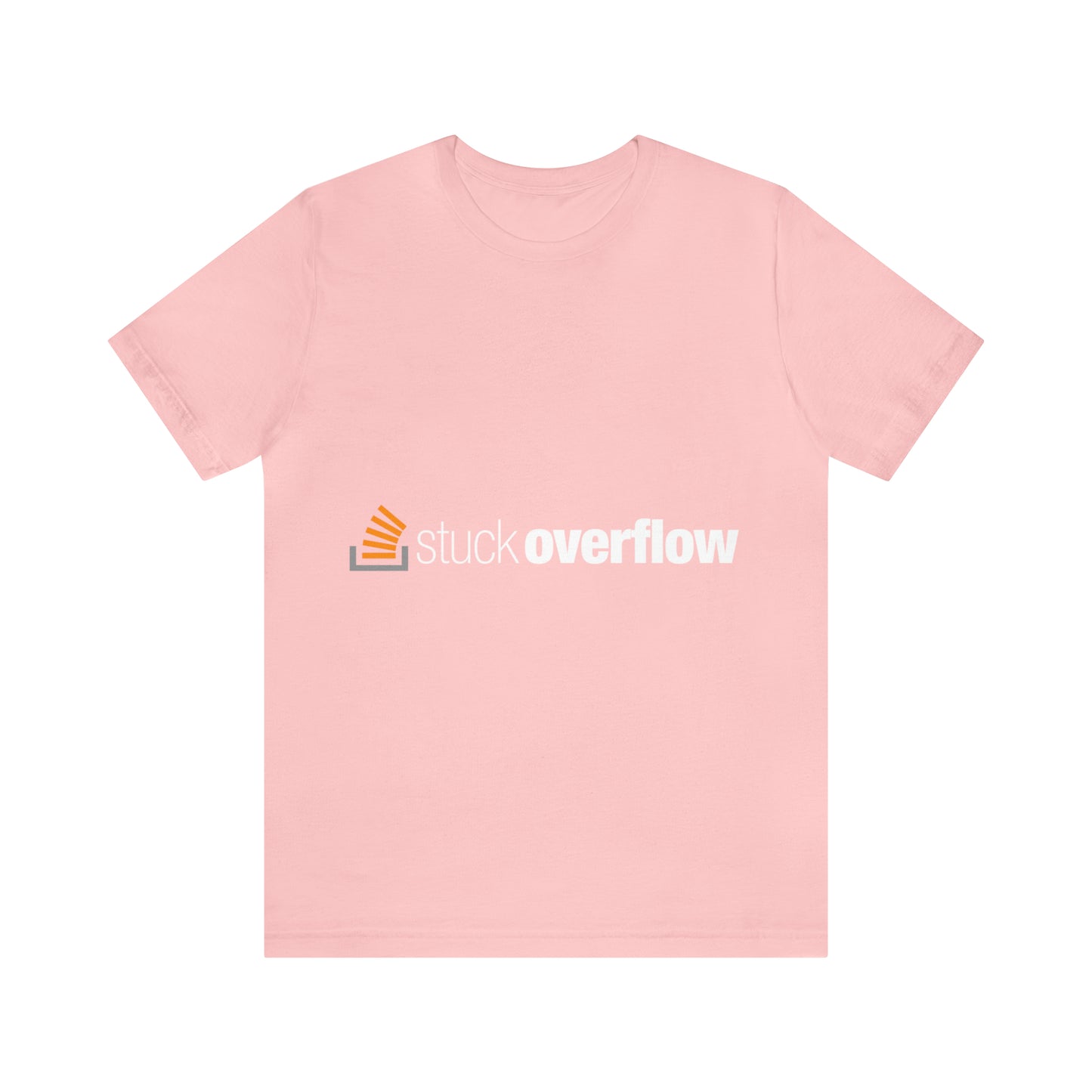 Stack Overflow Funny IT Developer Programming Nerdy Unisex Jersey Short Sleeve T-Shirt