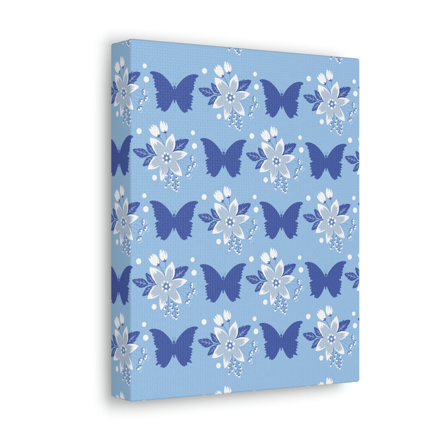 Butterfly Pattern Nature Animal Lovers Classic Art Canvas Gallery Wraps