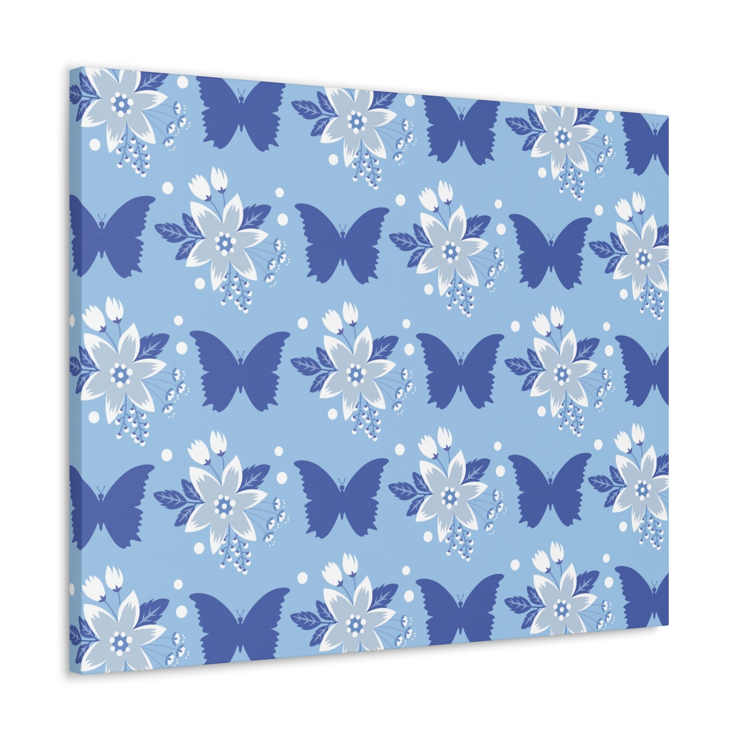 Butterfly Pattern Nature Animal Lovers Classic Art Canvas Gallery Wraps