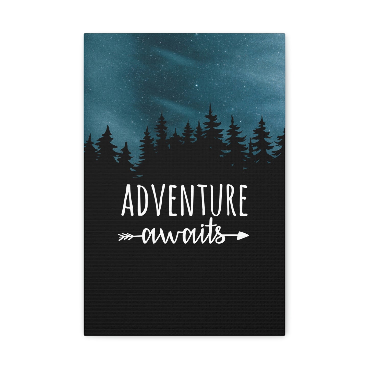 Adventure Awaits Art Vacation Landscape Explore Aesthetic Classic Art Canvas Gallery Wraps