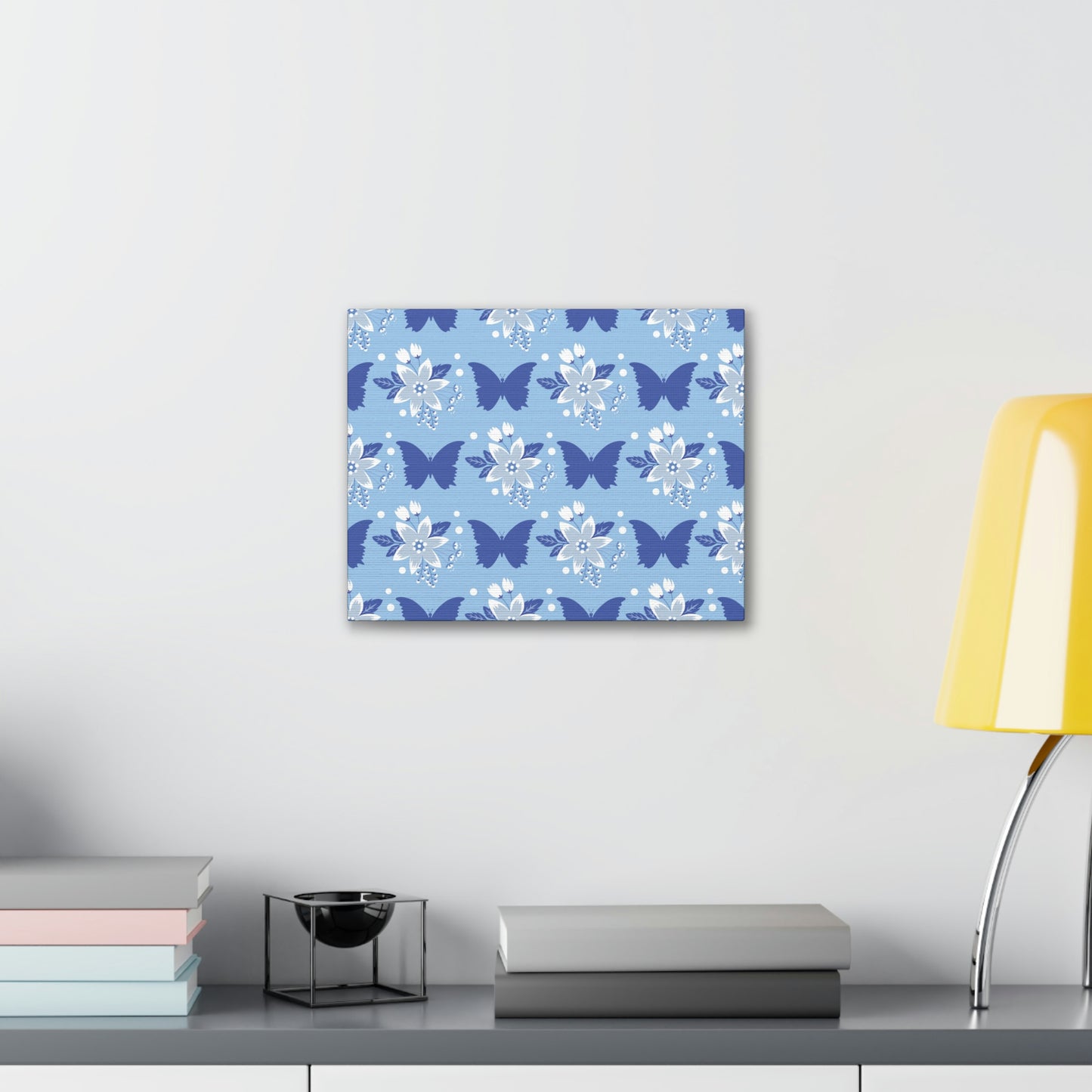 Butterfly Pattern Nature Animal Lovers Classic Art Canvas Gallery Wraps