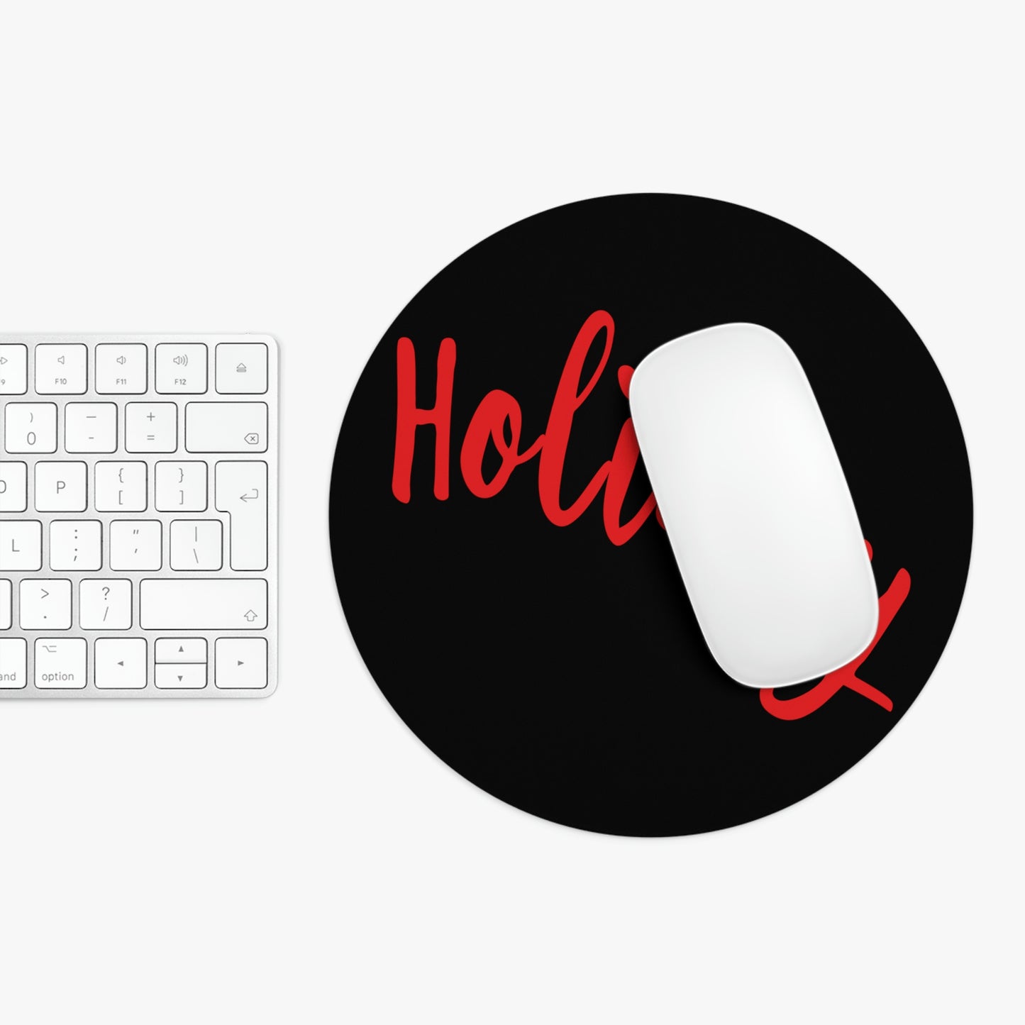 Holidays Red Text Weekend Quotes Ergonomic Non-slip Creative Design Mouse Pad