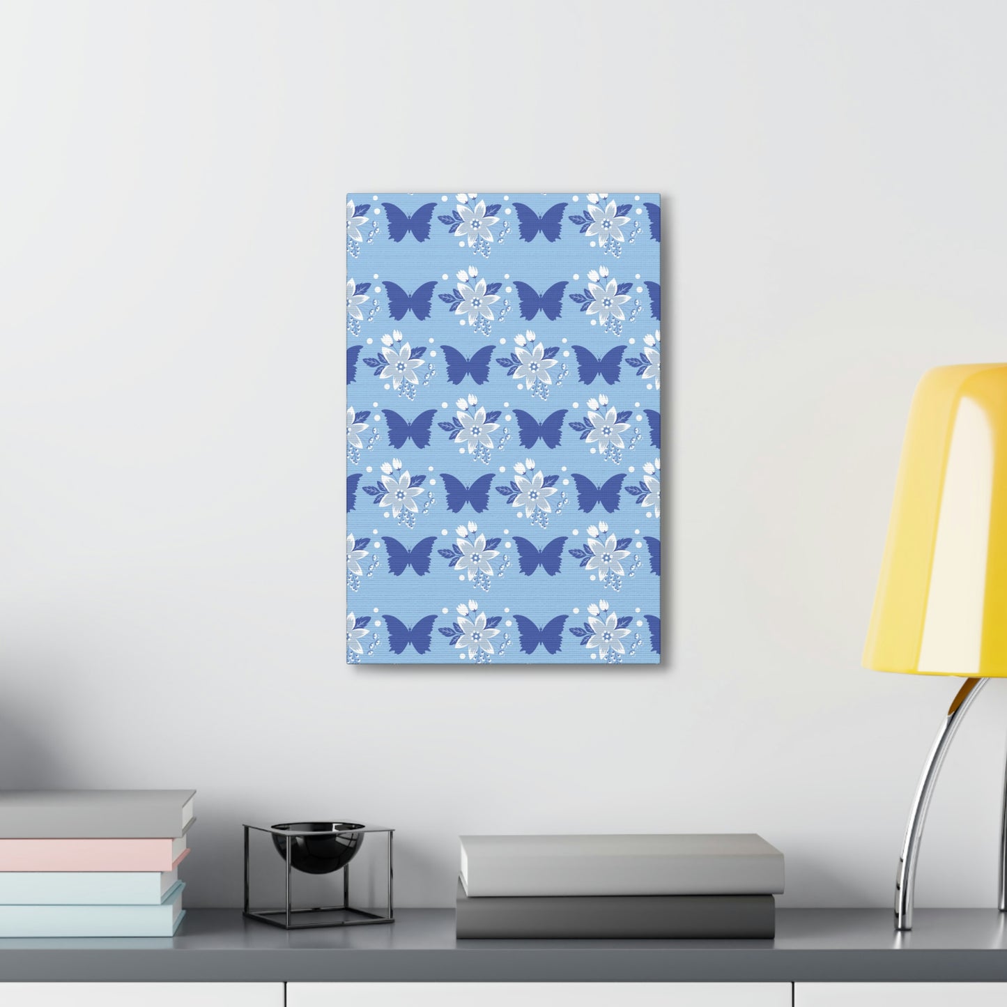 Butterfly Pattern Nature Animal Lovers Classic Art Canvas Gallery Wraps