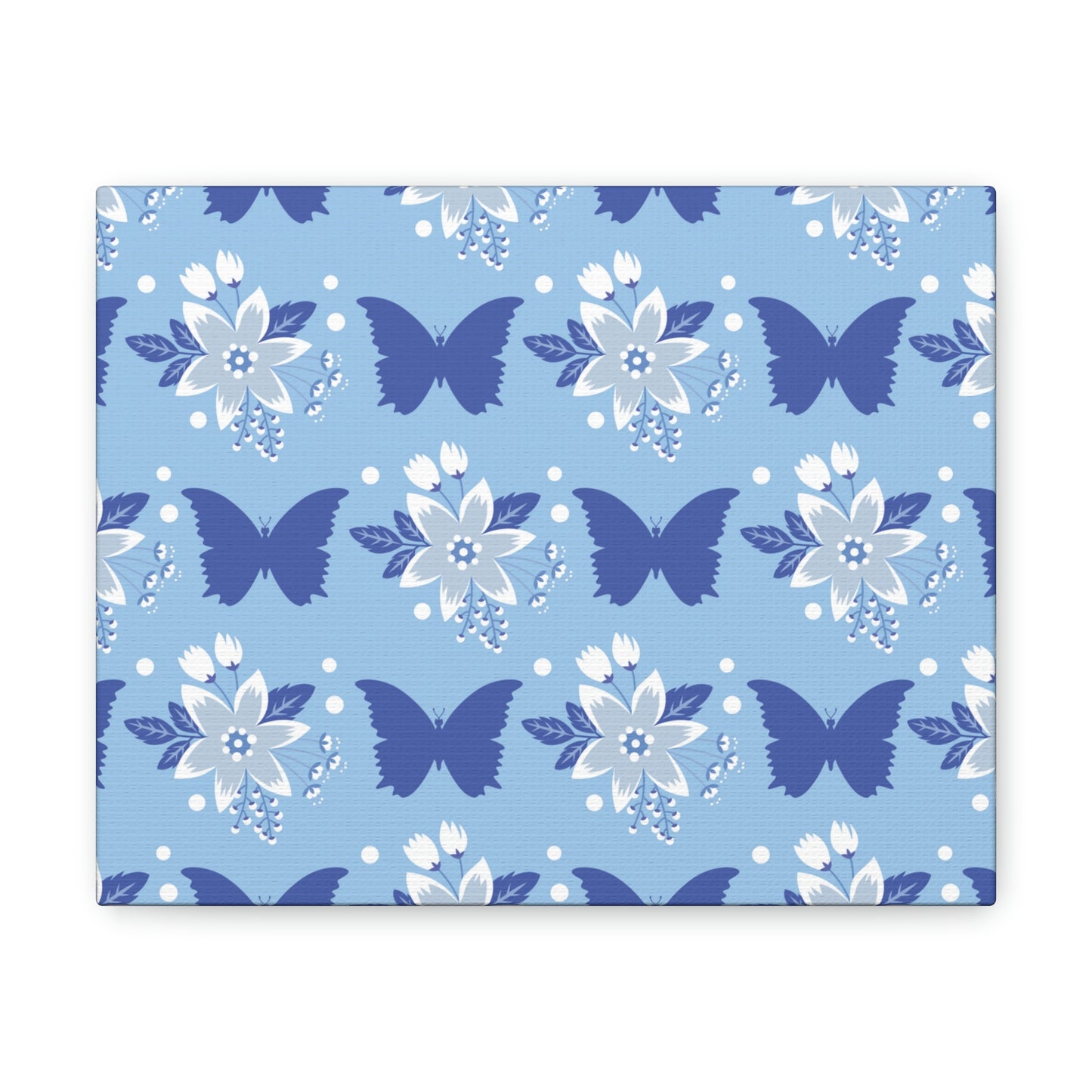 Butterfly Pattern Nature Animal Lovers Classic Art Canvas Gallery Wraps