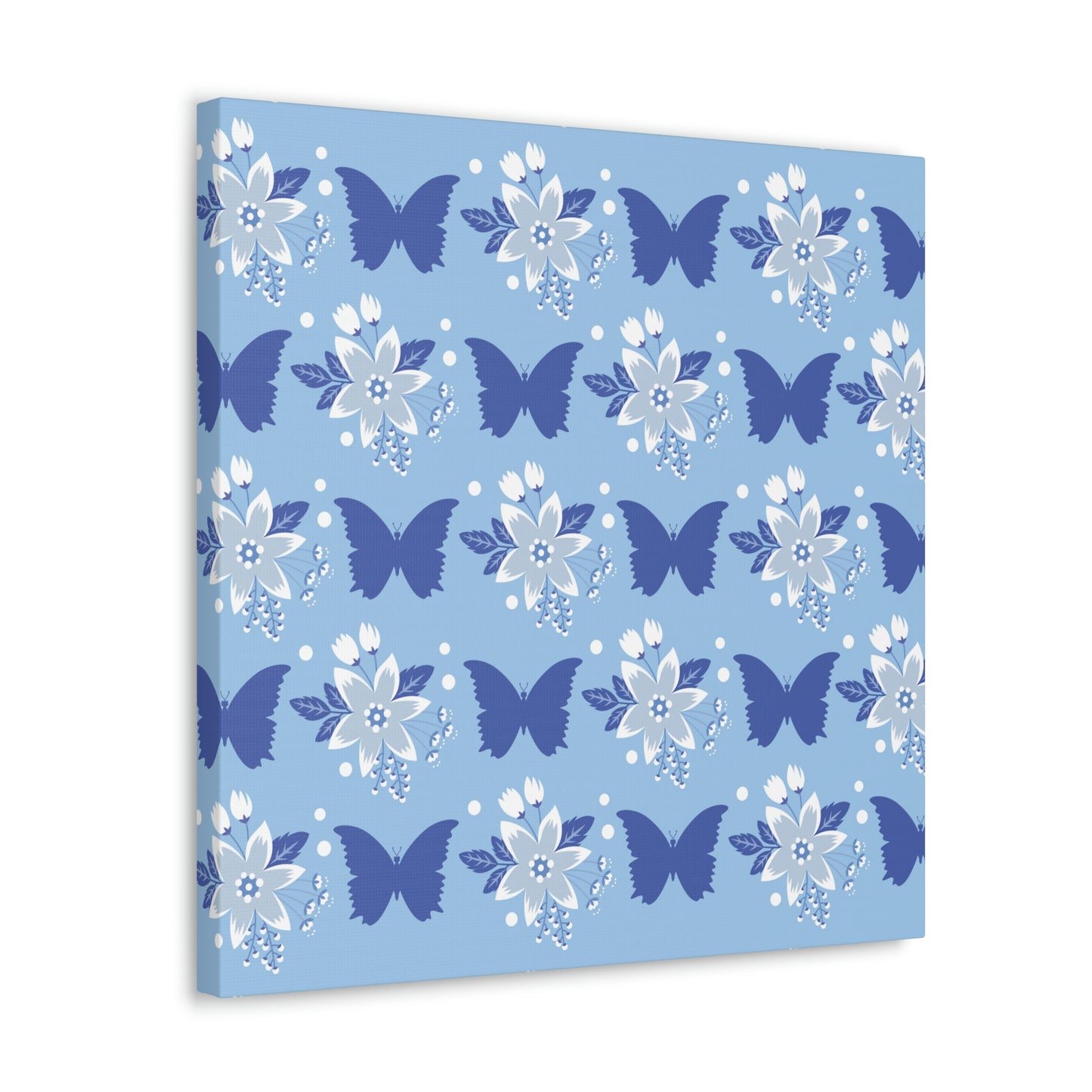 Butterfly Pattern Nature Animal Lovers Classic Art Canvas Gallery Wraps