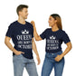 Queens Are Born in October Happy Birthday Unisex Jersey Short Sleeve T-Shirt