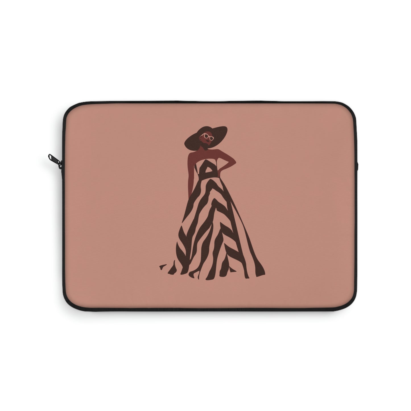 Retro Movies Woman in Dress Vintage Film Lover Laptop Sleeve