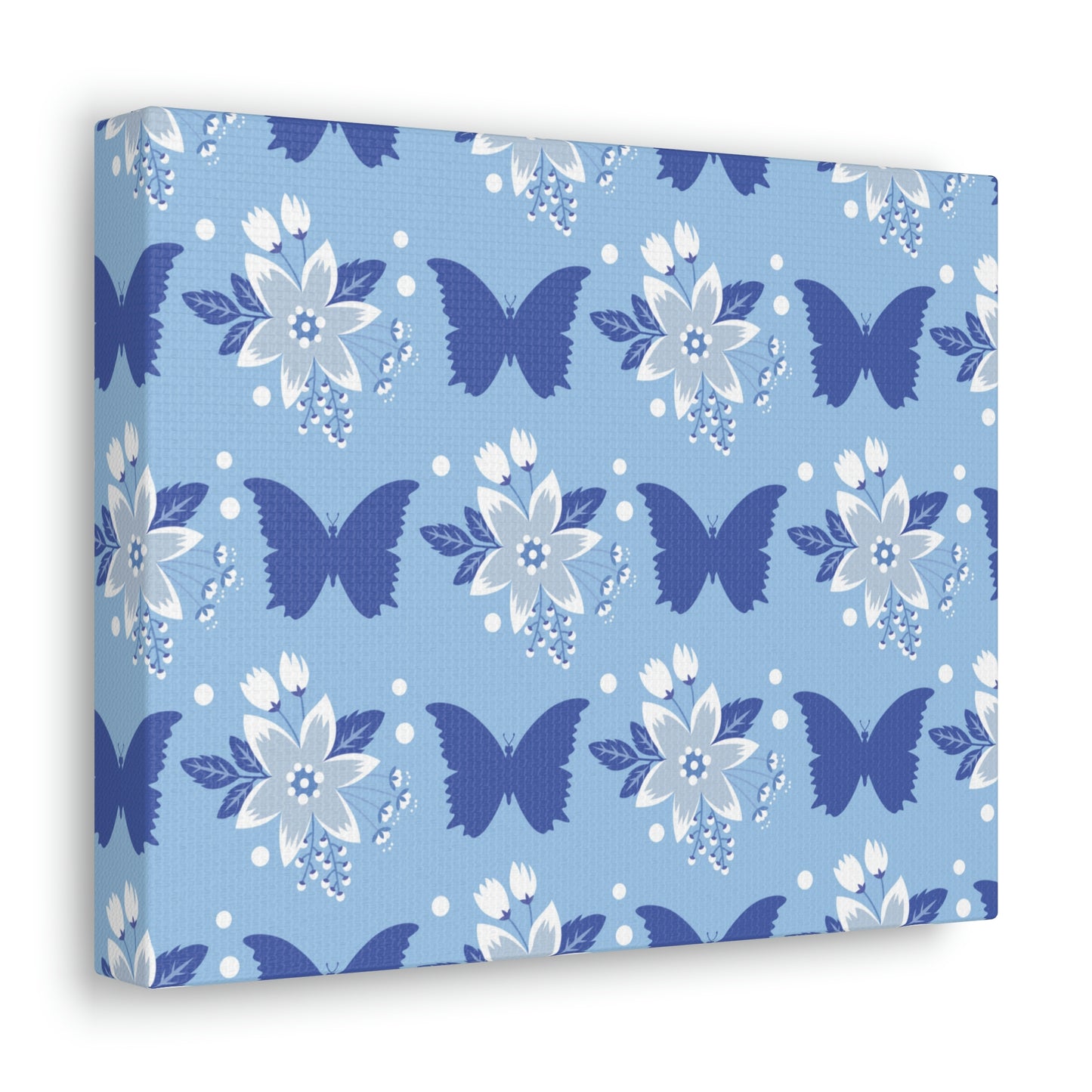 Butterfly Pattern Nature Animal Lovers Classic Art Canvas Gallery Wraps