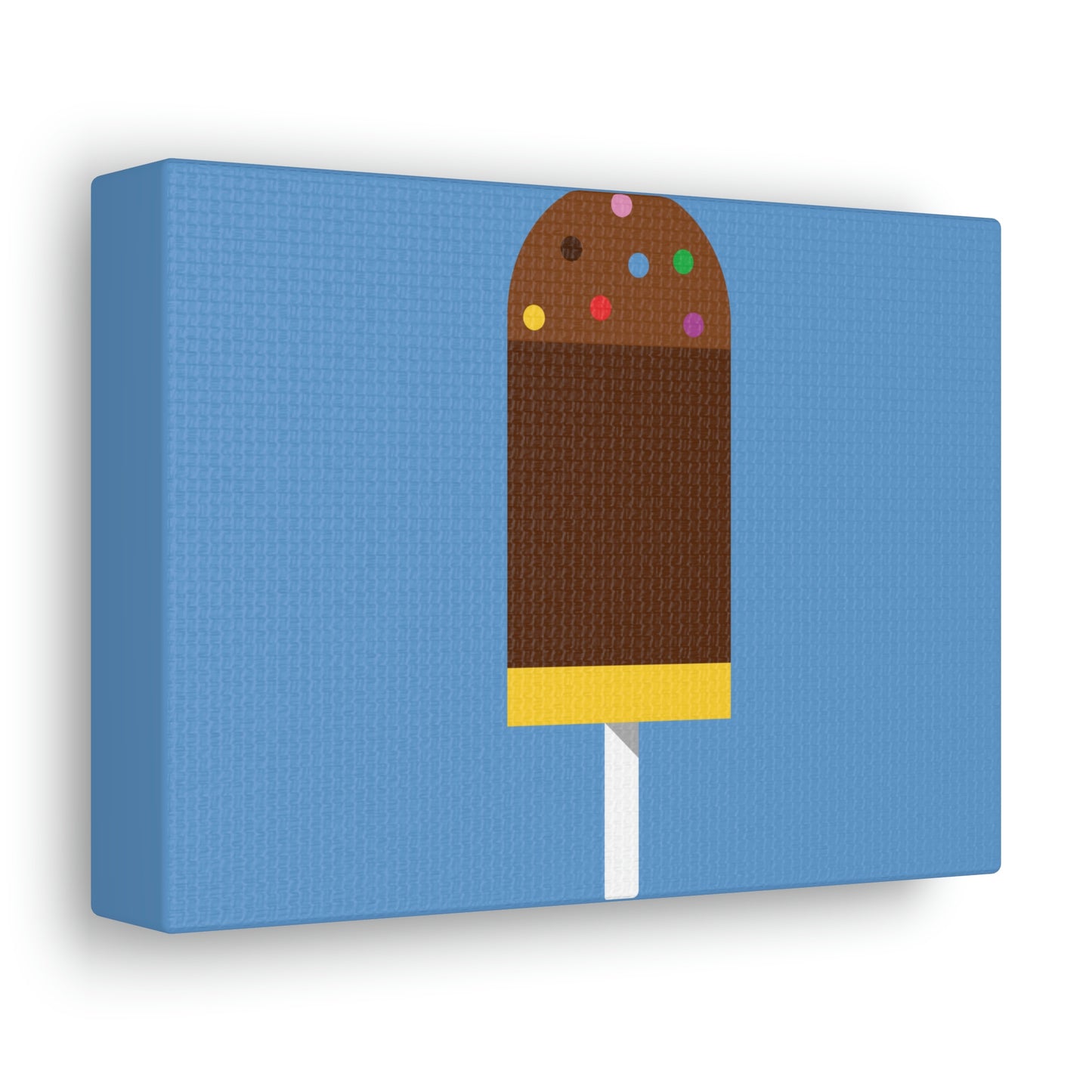 Ice Cream Lover Minimal Abstract Aesthetic Classic Art Canvas Gallery Wraps